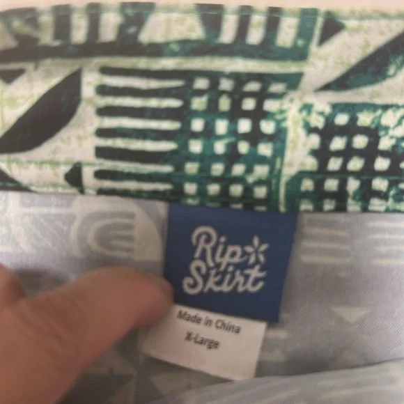 RipSkirt Hawaii Rip skirt Hawaii velcro wrap waist - XL (16-18) Length 2 - Picture 8 of 11